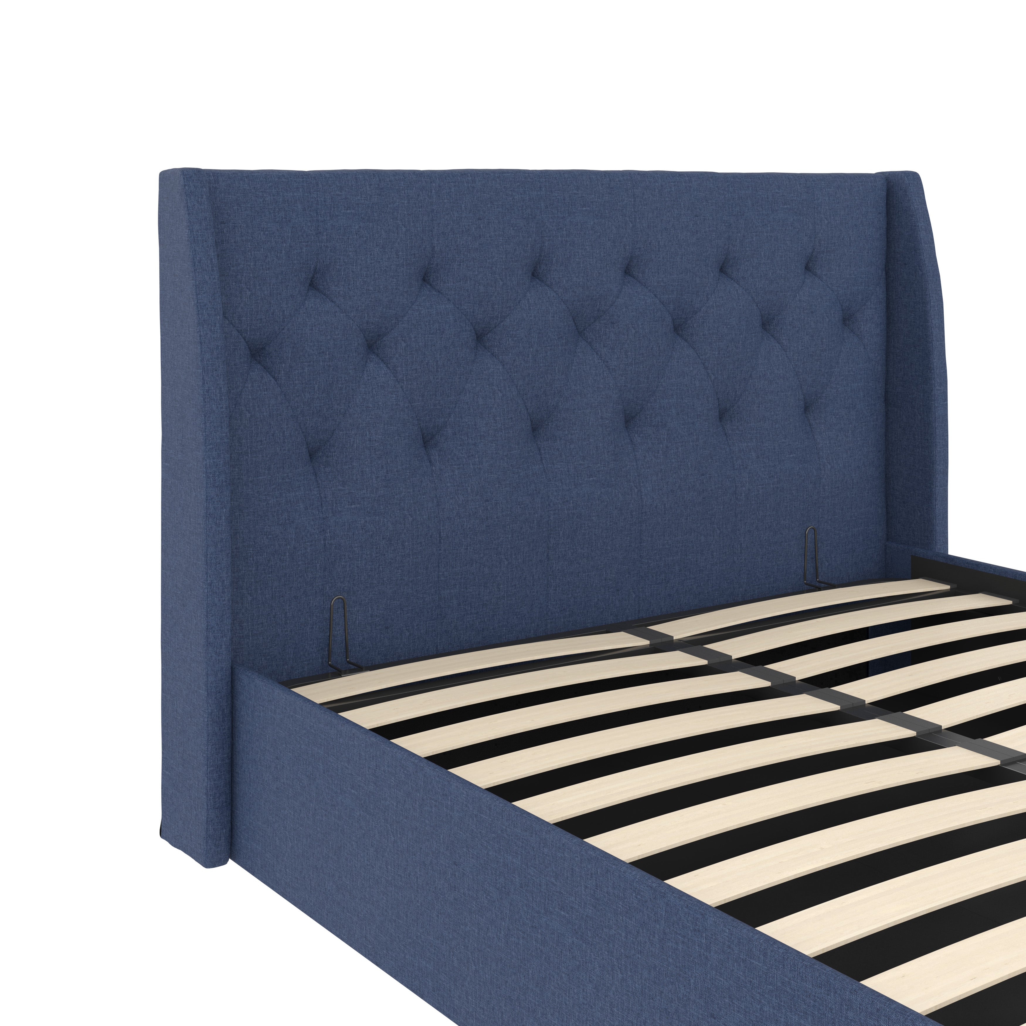 Her Majesty Velvet Upholstered Bed – The Novogratz